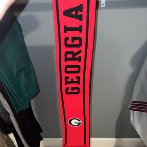 Georgia Bulldogs Nike Red and Black Scarf